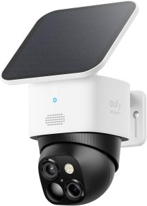 eufy Security SoloCam S340, 3K Dual-Lens Solar Security Camera